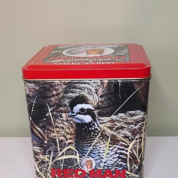 Vintage Red Man Tin - Picture 2 of 8